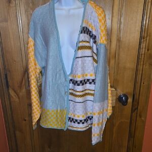 Vibrant Multicolor Women's Cardigan